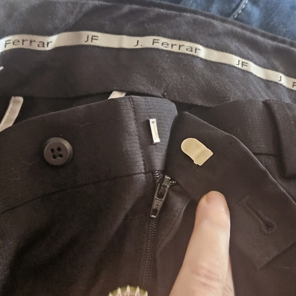 J. Ferrar Men's Dress Pants, Size 38 - Picture 3 of 4